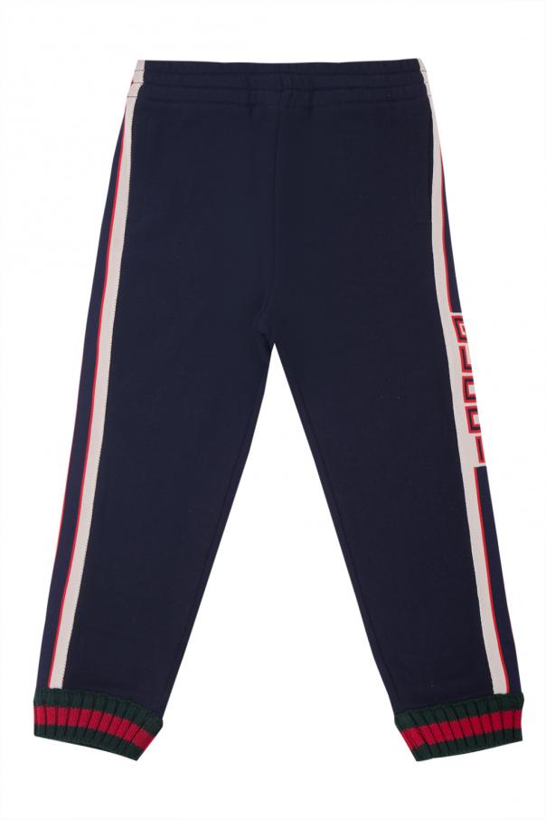 Gucci Kids Side-stripe sweatpants